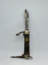 Vintage CAMILLUS New York USA ~ Cub Scout BSA Official 3-Blade Pocket Knife picture