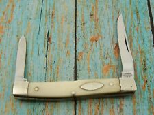 VINTAGE WESTERN USA 441 SLIM DOGLEG JACK FOLDING POCKET KNIFE KNIVES TOOLS picture
