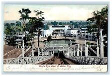 1907 Bird's Eye View of White City Amusement Park, Syracuse NY Postcard picture