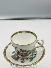 Royal Winchester Indian Tree Fine English Bone China Demitasse Cup & Saucer picture