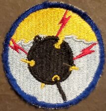 WW2 USN Navy Rare Minesweeper Minecraft Patch COLOR FLIGHT DRESS VTG ORG MIL picture