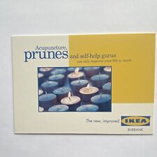 IKEA Burbank Humorous Self Help Postcard 1997 UNP Continental picture
