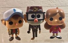 Lot of 3 Gravity Fall Dipper Pines, Grunkle Stan, & Mabel Pines Funko Pop *Read picture