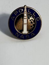 Vintage Nasa Apollo 1 Tie Pin Enamel Lapel 1960s Space Rare ANTAYA picture