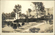 RPPC Cleveland Ohio Fine Arts Garden 1924-49 AZO real photo postcard picture