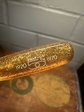 Snap-On Tools USA 50th Anniversary Gold Glitter Flat Tip Screwdriver 1920-1970 picture