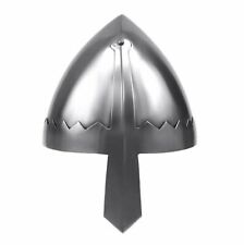 Medieval Norman Nasal Helm Knight Helmet 18 Gauge Steel armour picture