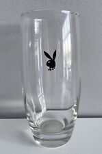 VINTAGE Playboy Bunny Logo Tall Rocks Bar Whiskey Glass Clear U CHOOSE QTY  picture