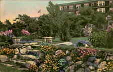 Postcard: The Lookout Hotel Terrace Garden Ogunquit, Maine picture