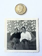 Snapshot of Young Handsome Men in The 1950s Posing On A Couch - Gay Interest picture