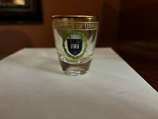 University Of Oxford Gold Rimmed Shot Glass 2