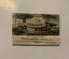 Vintage Montgomery Inn Matchbook Used Cincinnati Ohio Restaurant Advertising picture