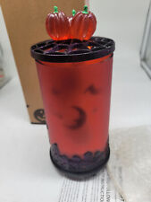 Rare Vintage Avon HALLOWEEN Rotating Motion Heat Lamp Light Spinner Shadow Witch picture