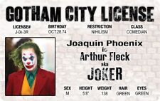 THE JOKER (JOAQUIN PHOENIX) LAMINATED DL TRADING CARD picture