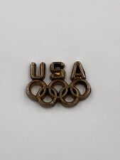 Vintage 90s Team USA Olympic Rings Lapel Pin picture