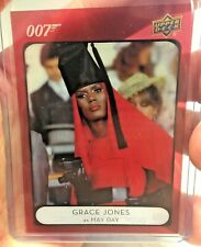 2021 Upper Deck James Bond Villains & Henchmen Grace Jones / May Day Red Acetate picture