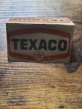VINTAGE TEXACO COMP. ADVERTISING PAPER DISPLAY USED, VERY COOL ITEM picture