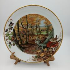 Peter Barrett Franklin Mint Porcelain Plate The Colors Of Autumn In October 1979 picture