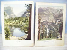 Vintage Picture Card Menus - Camp Curry - Yosemite - 1939 picture