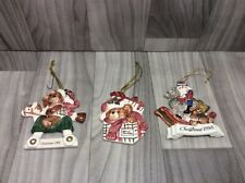 Fitz And Floyd Christmas Ornaments Lot Of 3 picture