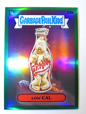 2021 Topps Garbage Pail Kids Chrome Low Cal Green Refractor Card 128b 142/299 picture