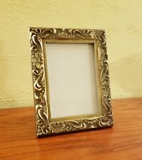 Gold Gilt Photo Picture Frame Ornate Vintage Art Nouveau with Glass picture