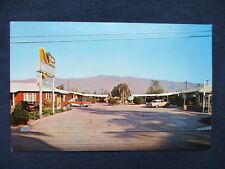 1950s Glendora California Palm Tropics Motel Route 66 Postcard picture