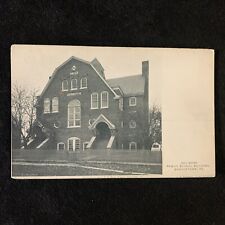 Quakertown PA-Pennsylvania, Public School & Railway ST. Vintage Postcard Unused picture