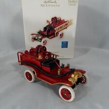 Hallmark Keepsake 1908 Ford Model T Fire Brigade 2008 Magic Ornament with Lights picture
