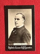 1901 OGDEN'S GUINEA GOLD-ORIGINAL PRESIDENT WILLIAM McKINLEY CARD-NRMINT-WOW picture