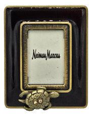 Neiman Marcus Jay Strongwater Mini Picture Photo Frame Clip Pin with Turtle picture