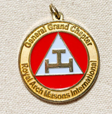 Vintage 90s 2000s Free Mason Shriners General Grand Chapter Royal Arch Masons In picture