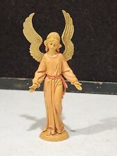1983 Vintage Fontanini 5 3/4” Nativity Standing Angel Depose Italy picture