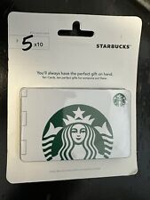 Lot Of 10 Starbucks Blank Gift Cards Multipacks of $5 - 10 Cards/Multipack - New picture