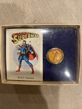 Vintage NOS Superman Ring Manufactured By Howard Eldon picture