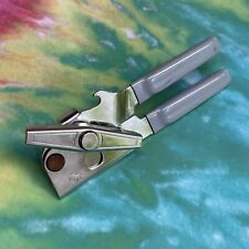 Vtg SWING-A-WAY Swing Away Manual Can Opener Blue Handle USA Bottle Opener picture