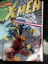 X-MEN #1 (1991 series) GATEFOLD COVER by Jim Lee, Chris Claremont Marvel Comics picture