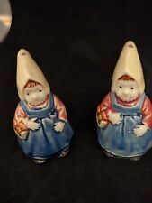 Antique pre WWII Japan Dutch Girl Salt & Peppers circa about 1920 picture