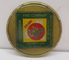 Coldenham NY Fire Company 75 Year Anniversary Token picture