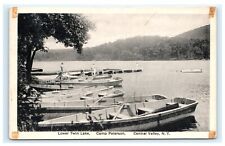 Lower Twin Lake Camp Paterson Central Valley NY Orange County 1931 Postcard G3 picture