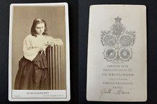Reutlinger, Paris, Célestine Galli-Marié Vintage Albumen Print CDV.Célestine G picture