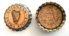 Guinness Extra Stout Beer Ireland - 1970's Cork Lined Bottle Caps Unused - RARE picture