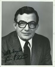 Lane Kirkland AFL-CIO President Original Autographed 8x10 Signed Photo & Letter picture