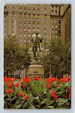 Cleveland OH-Ohio, Statue Of General Moses Cleveland, Antique, Vintage Postcard picture