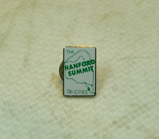 Hanford Summit Tri Cities Collectible Vintage Hanford / Hiking Pinback Nuclear picture