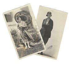1920s Vintage Photo Pretty Identified Flapper Woman Snapshots picture