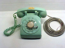 RETRO VINTAGE TELEPHONE BELL SYSTEM DESK PHONE WESTERN ELECTRIC C/D500 LT GREEN picture