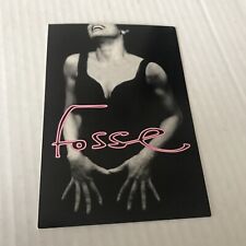fosse postcard Broadway Hot Jazz Chicago Vintage musical Rare Dance TONY AWARD picture