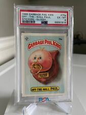 1985 Garbage Pail Kids Off The Wall Paul PSA 6  Glossy 75a picture