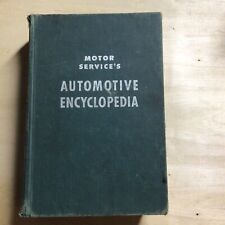 Vintage Motor Service's Automotive Encyclopedia 1958 Hard Cover Illustrations  picture
